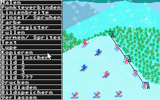 van Gogh atari screenshot